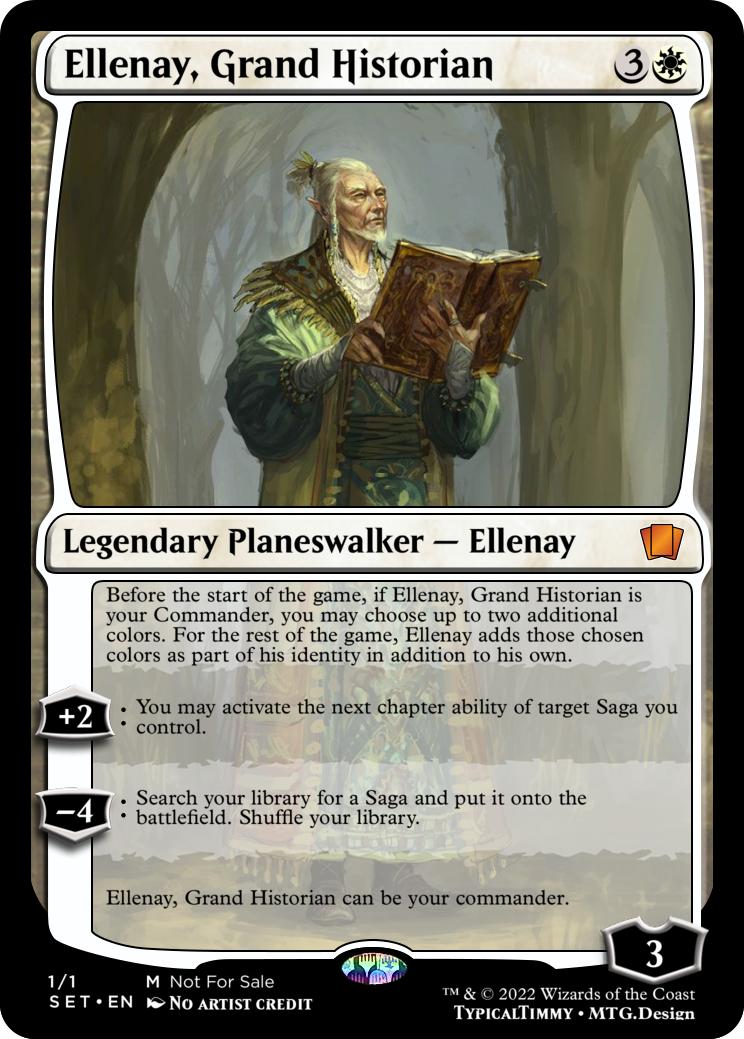 Ellenay, Grand Historian