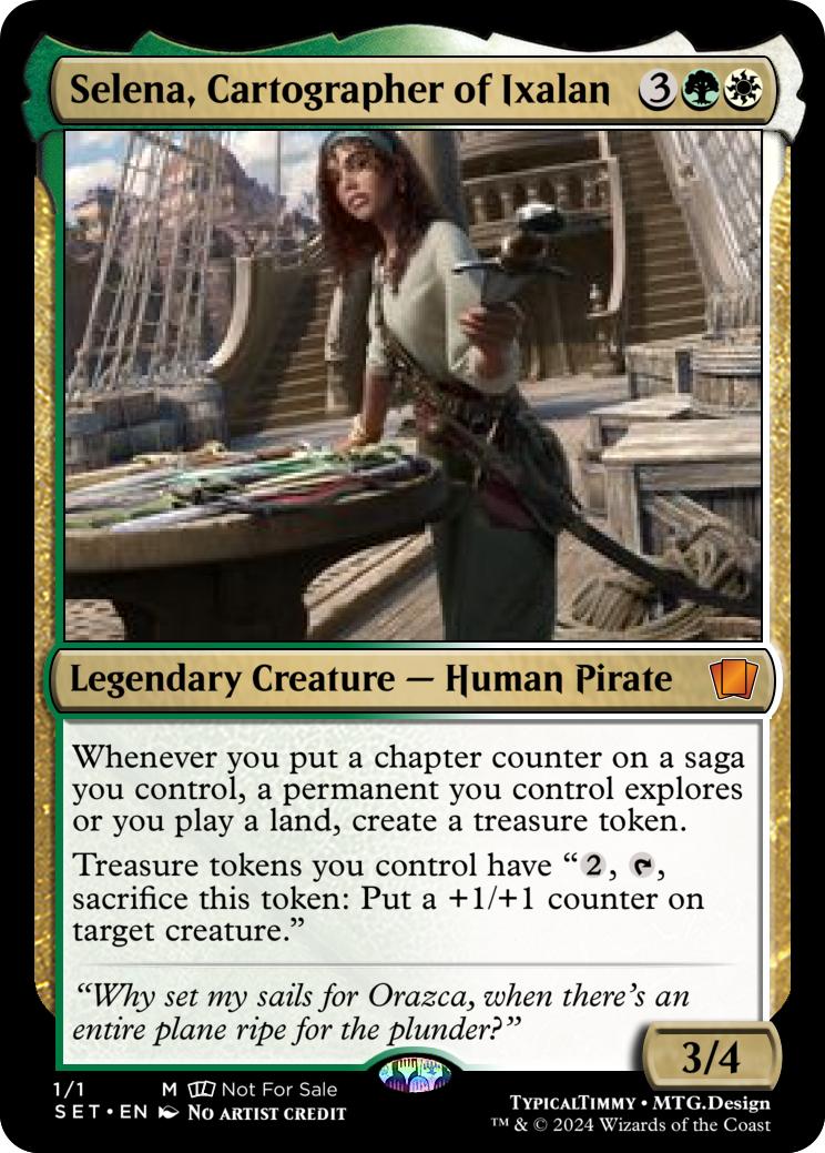 Selena, Cartographer of Ixalan