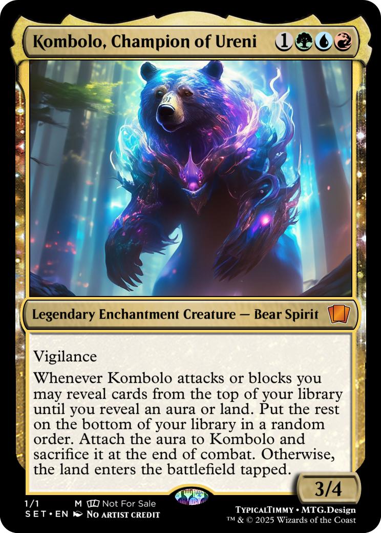Kombolo, Champion of Ureni