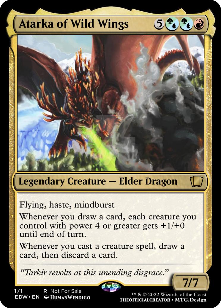 I enjoy making custom Magic: The Gathering cards for fun. Here are