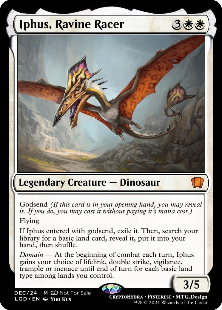 Iphus, Ravine Racer | Mtg dinosaur, Magic the gathering dinosaur, Mtg art