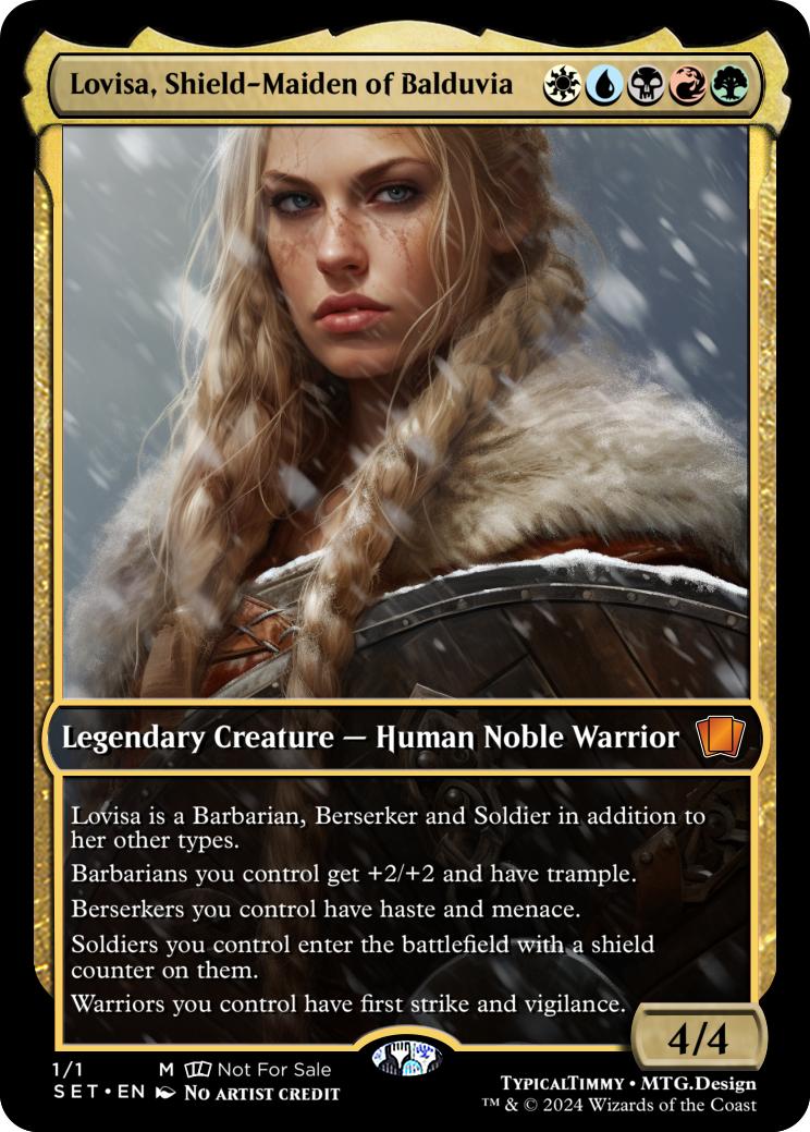 Lovisa, Shield-Maiden of Balduvia