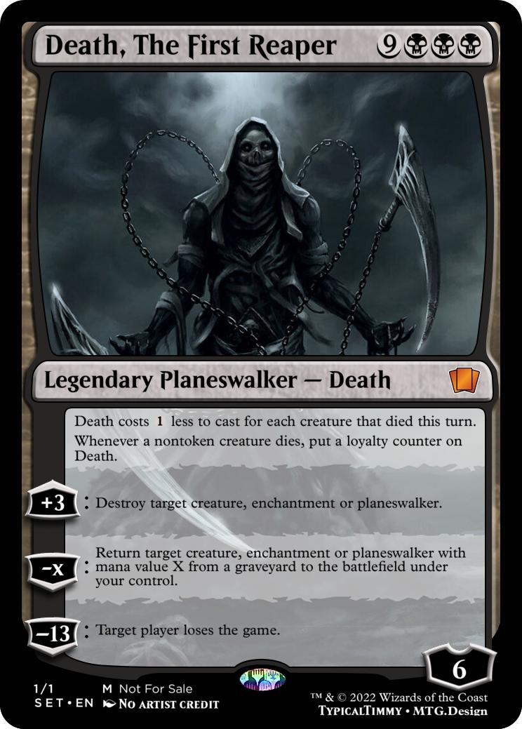 Death, the First Reaper