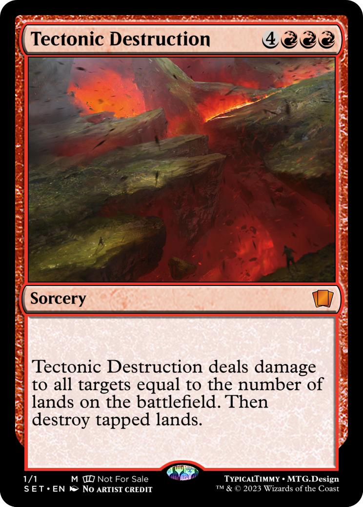 Tectonic Destruction