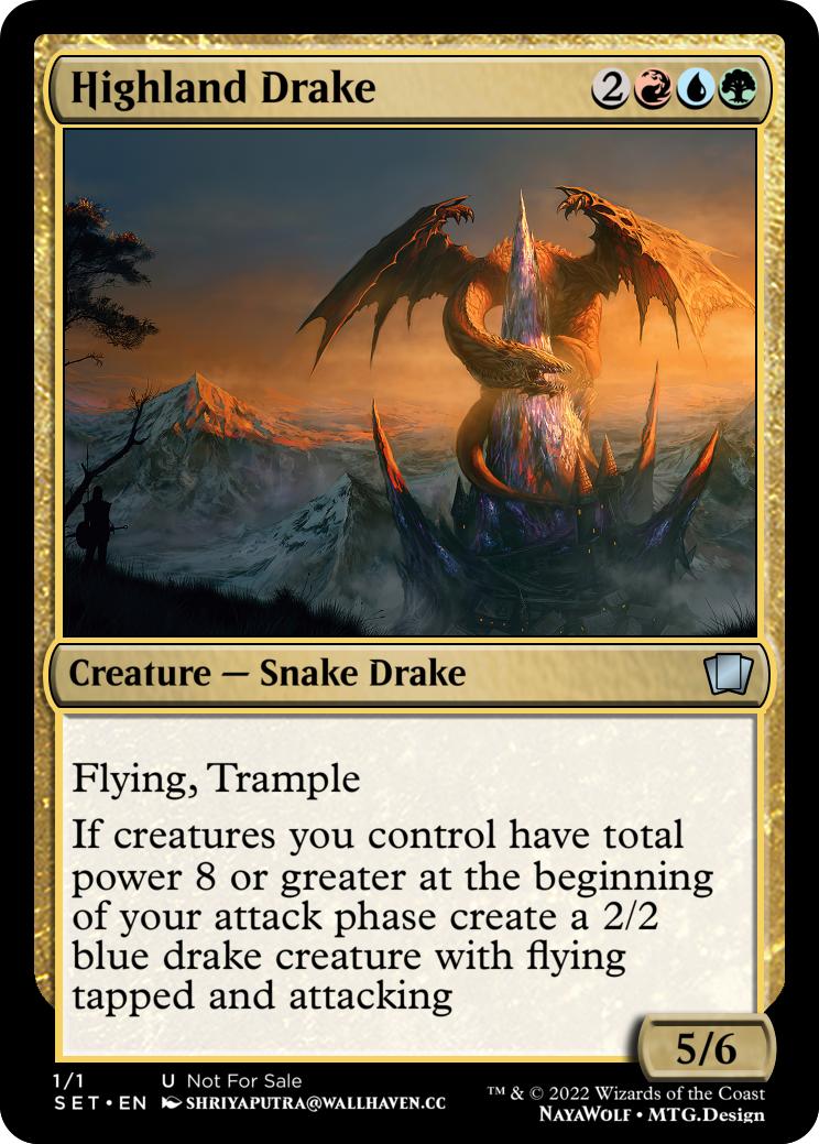 Spindrift Drake • Creature — Drake (Stronghold) - MTG Assist