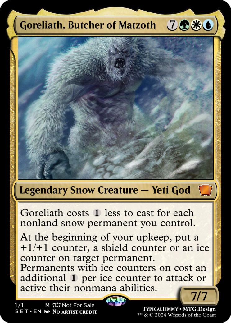 Goreliath, Butcher of Matzoth