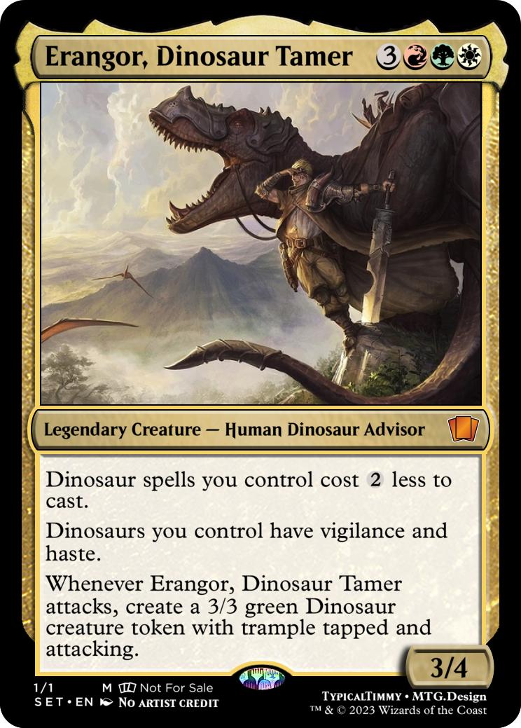 Erangor, Dinosaur Tamer