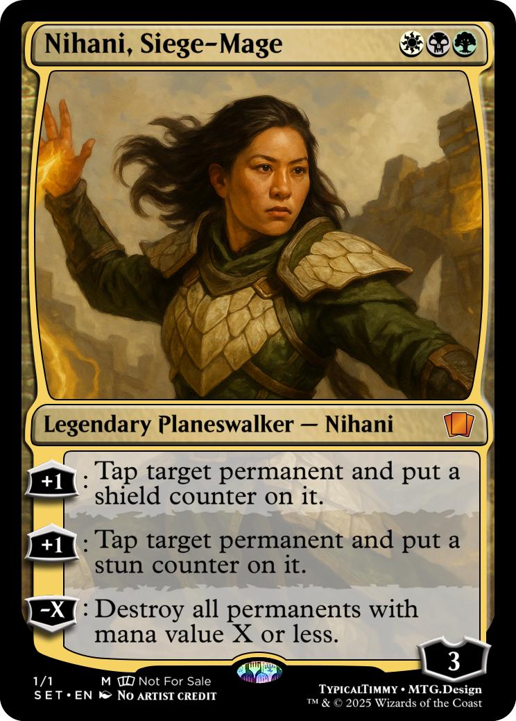 Nihani, Siege-Mage