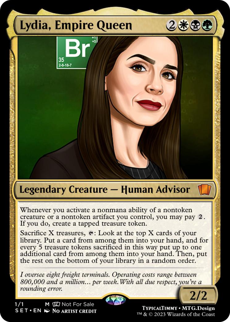 Lydia, Empire Queen