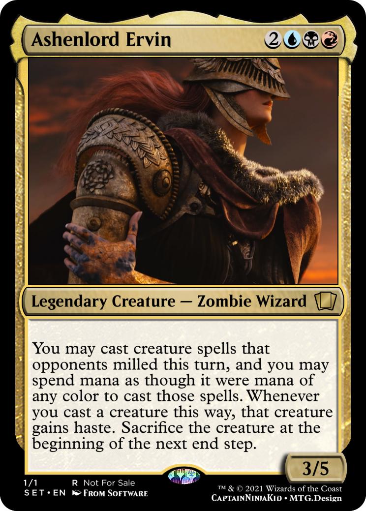 A different take on a grixis commander. r/custommagic