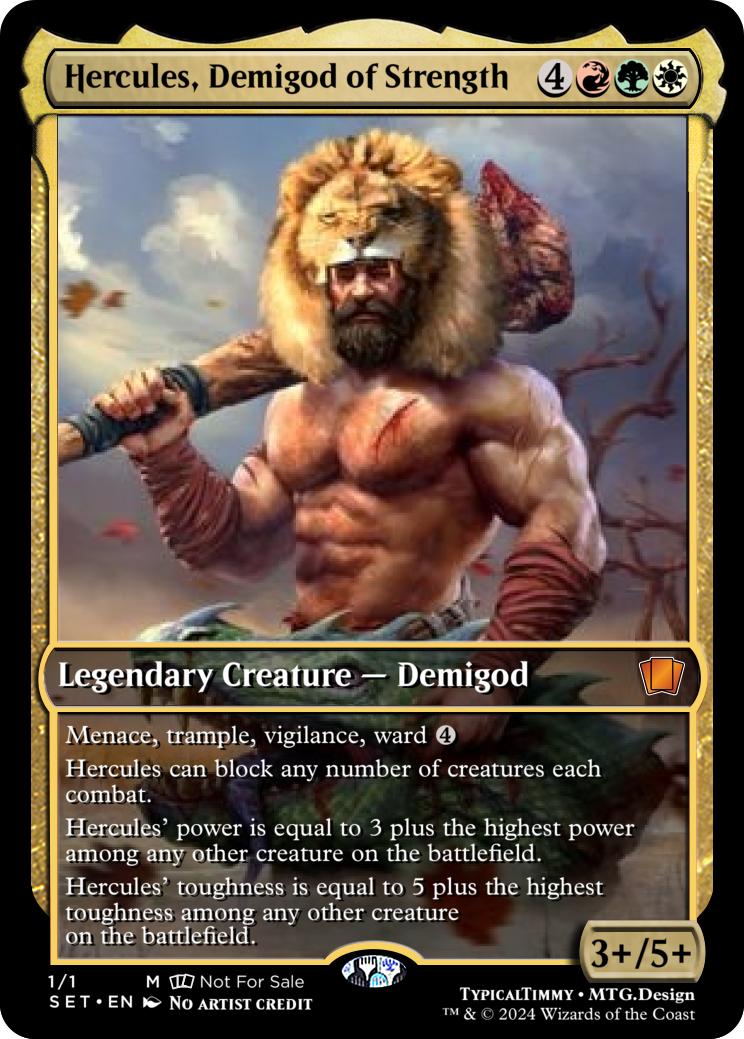 Hercules, Demigod of Strength