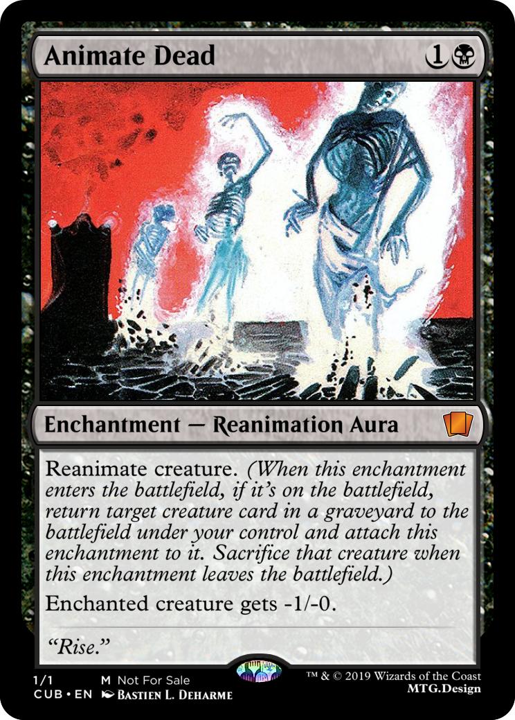 Simpler Versions Of Necromancy And Animate Dead Mtgcube