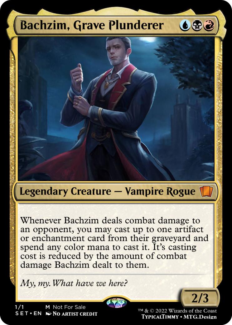 Bachzim, Grave Plunderer