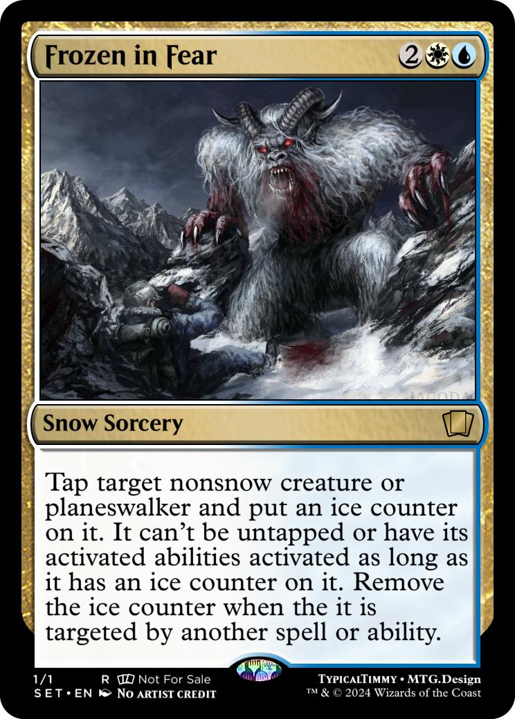 Frozen in Fear