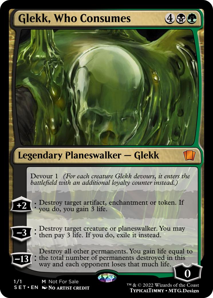 Glekk, Who Consumes