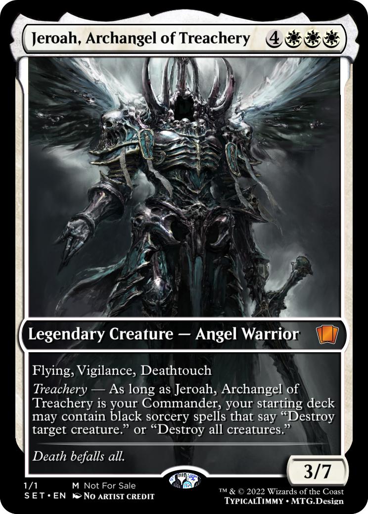 Jeroah, Archangel of Treachery