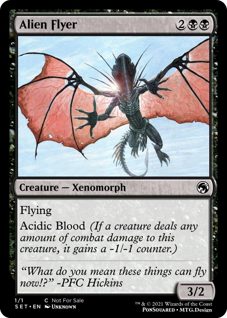 xenomorph mtg cards Alien Visual References in the new Magic the Gathering Set : r/LV426