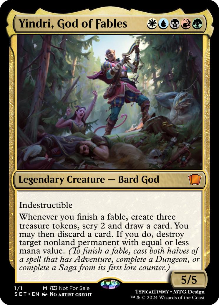 Yindri, God of Fables